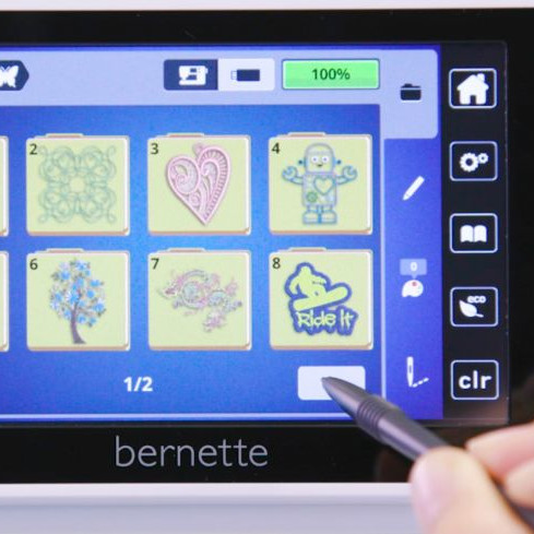 b70 comportent des motifs de broderie