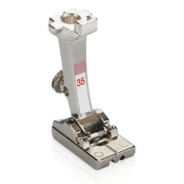 BERNINA Reissverschlussfuss für nahtverdeckte Reissverschlüsse #35