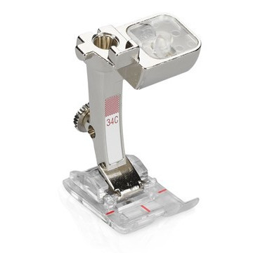 BERNINA Rücktransportfuss mit transparenter Sohle #34C