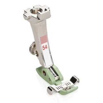 BERNINA Reissverschlussfuss mit Gleitsohle #54